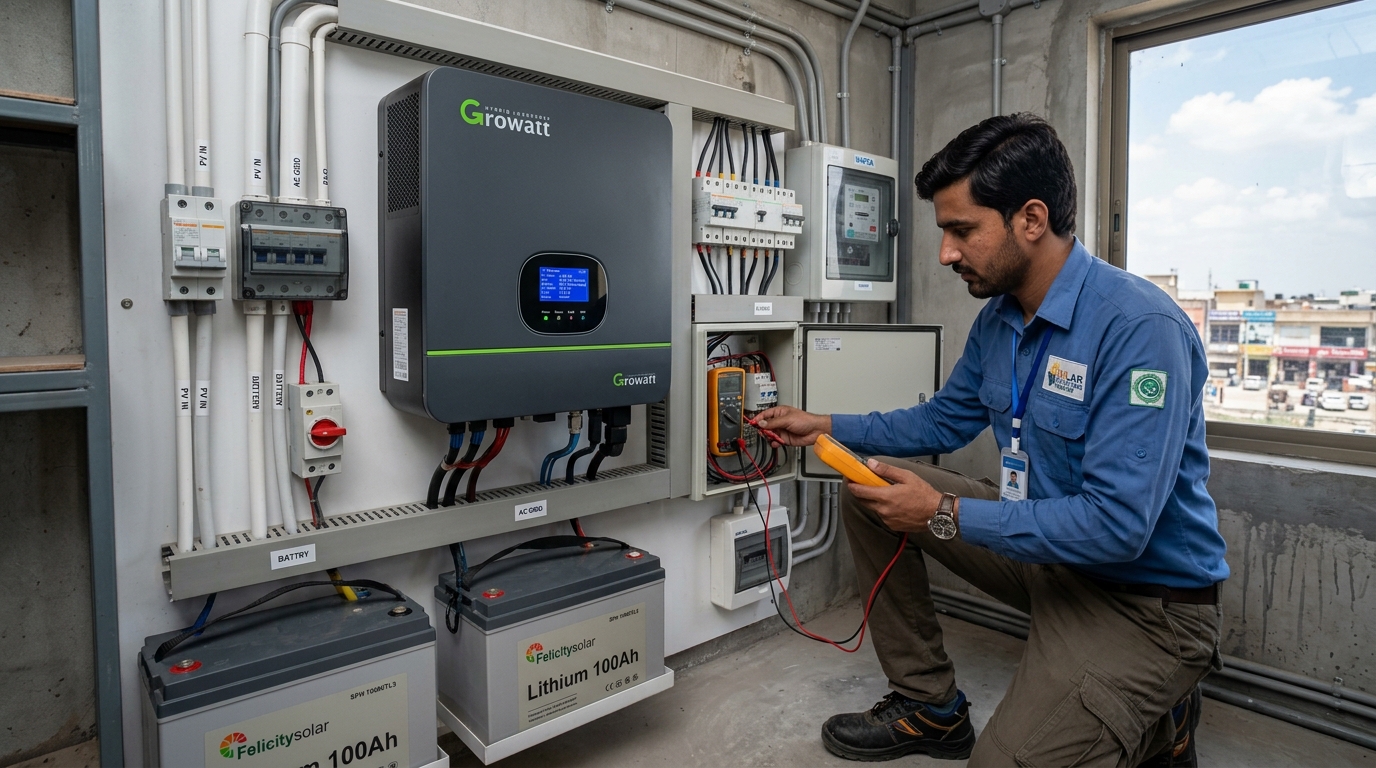 Modern Hybrid and On-Grid Inverter Units Sized for High-Current Bifacial Panels