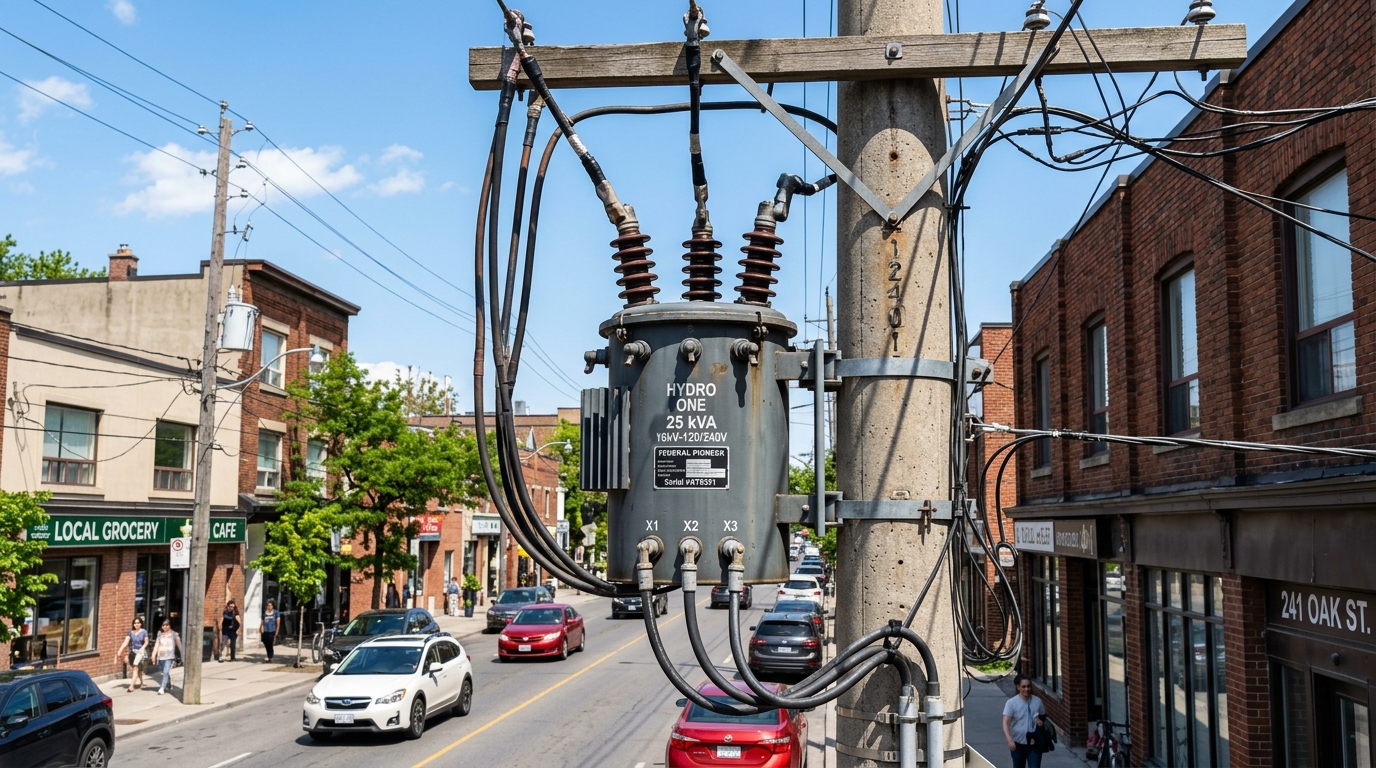 Distribution Transformer Yard with Deep Earth Resistance Verification