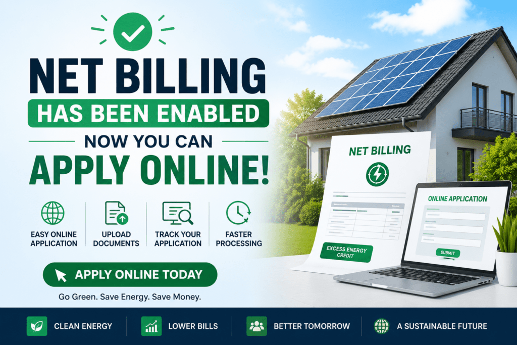 Net Billing Has Been Enabled