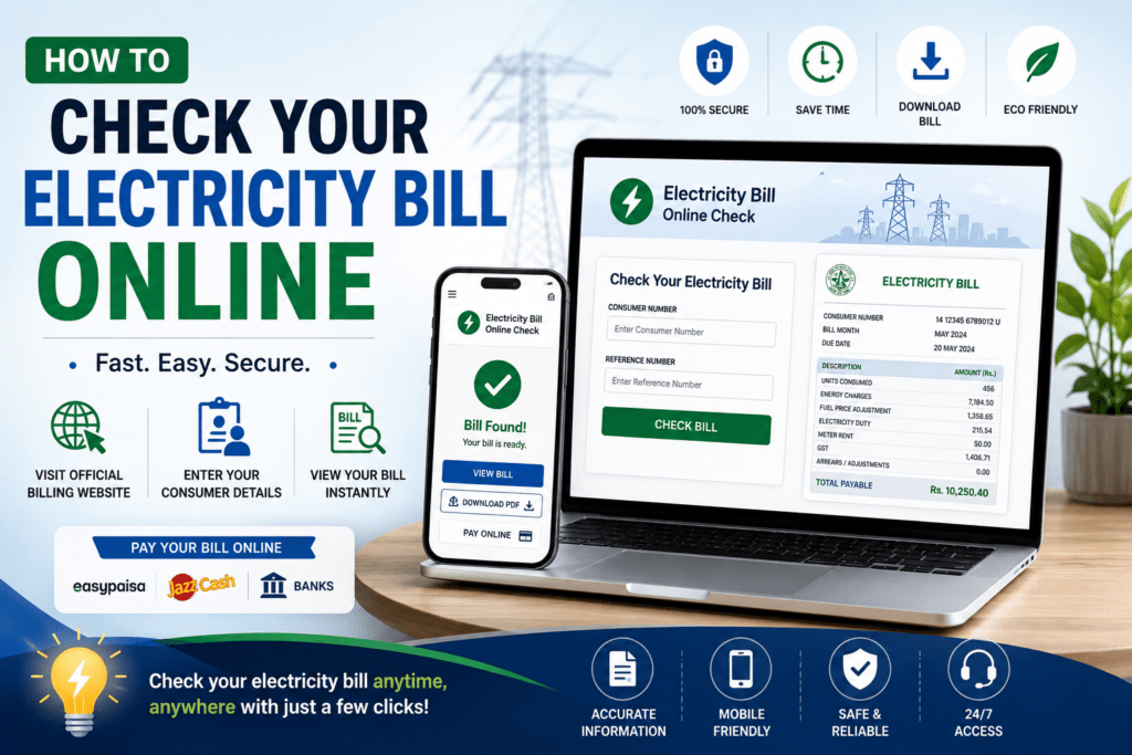 How to Check Your Electricity Bill Online