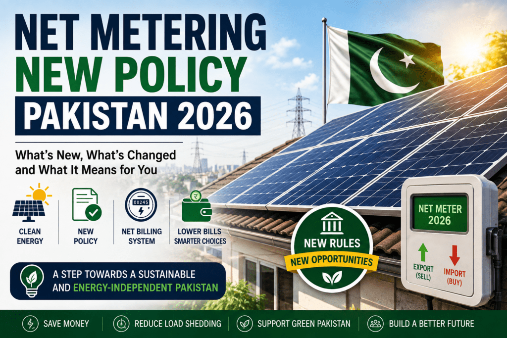Net Metering New Policy Pakistan 2026