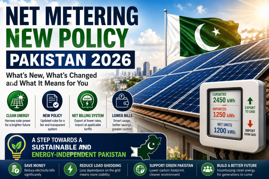 Net Metering New Policy Pakistan 2026