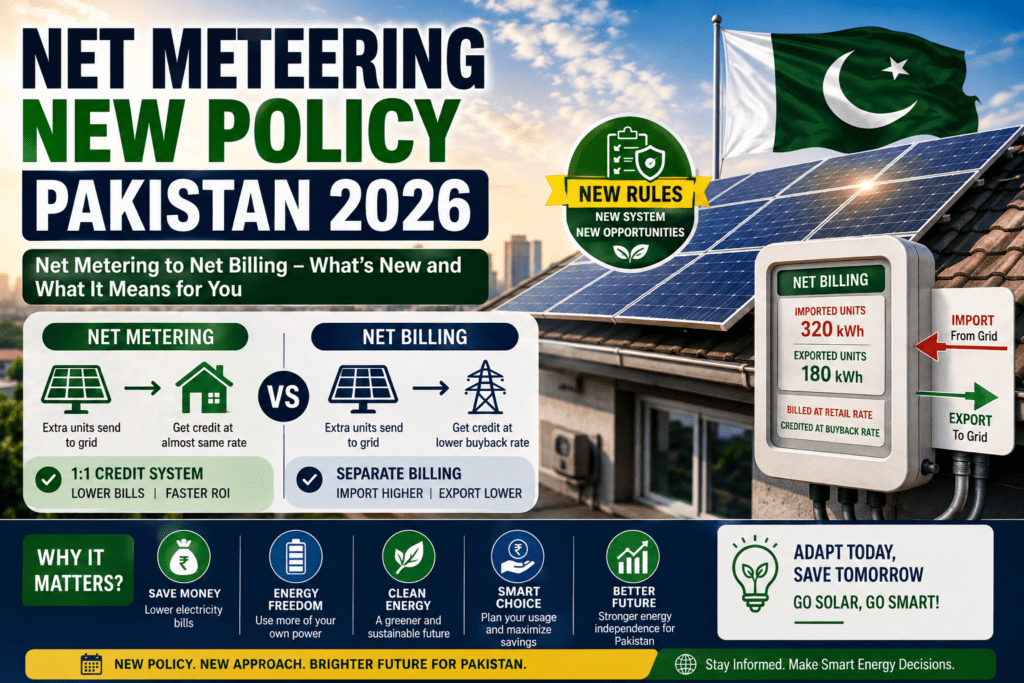 Net Metering New Policy Pakistan 2026