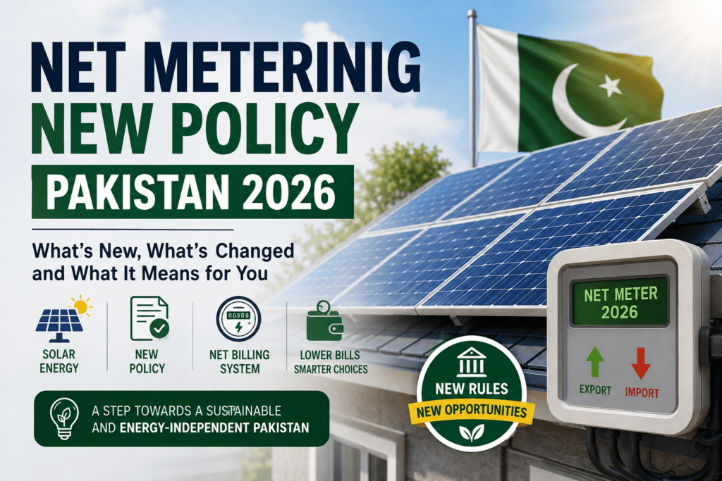 Net Metering New Policy Pakistan 2026